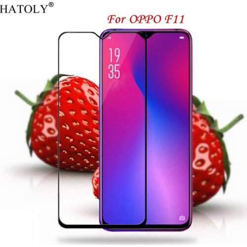 Full Glue Glass For Oppo F11 Tempered Glass For Oppo F11 Full Coverage Ultra-Thin Screen Protector for Oppo F11 Phone Film 6.53"