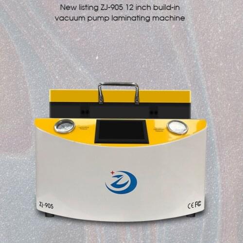 ZJ-805 2 In1 Fully Automatic Intelligent Vacuum Laminating Machine LCD Bubble Remover Machine For Phone LCD Repair Renovation