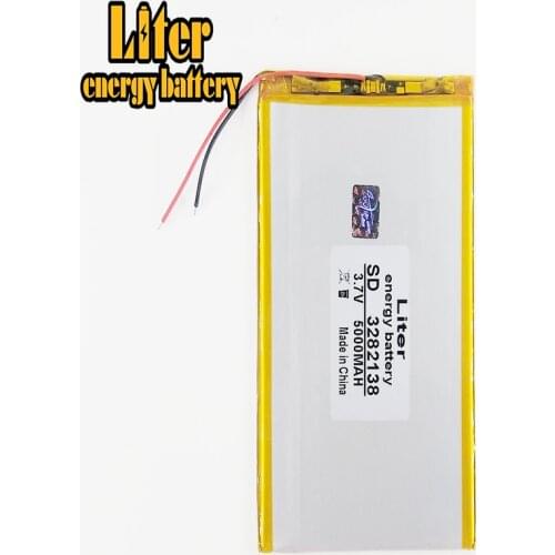 Viigoo HBT 3282138 Universal 3.7V 5000mAh Built-in Battery for 9" / 10" / 10.1" Tablet PC - Silver