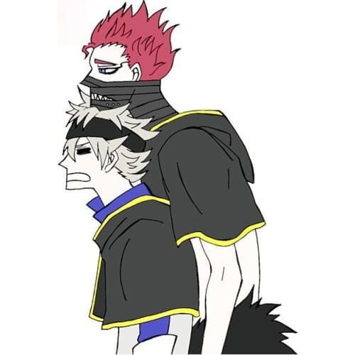 Personality Black Clover Zora Ideale Vinyl Car Wrap Decal Waterproof Sunscreen Car Sticker Graffiti Graphics Apply To Car Window