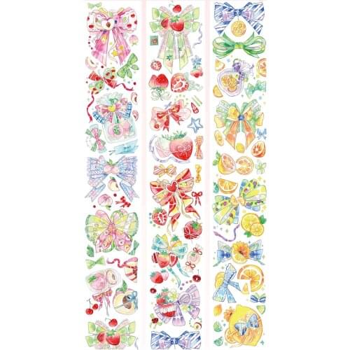 1 Loop Cute Washi Sweet Bow Pet Tape 100cm