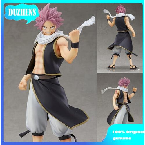 100% Original genuine FAIRY TAIL Etherious Natsu Dragneel 17cm Action Figure Anime Figure Model Toys Figure Collection Doll Gift