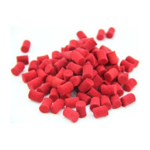100 Pcs Saxophone Bumper Felts Repair Parts Sax Accessories Red Colour