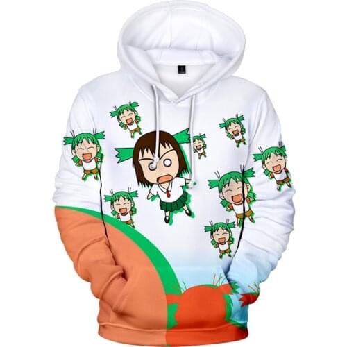 2021 New Creative Yotsubato! Men Women Hoodies Sweatshirt Harajuku 3D Printed Pattert Cute Pullovers Fashion Autumn Clothes