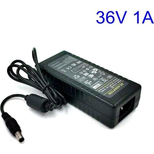 36V 1A AC DC Adapter Charger For 5050 3528 LED Light CCTV 36V1A Switch Power Supply DC 5.5*2.5/2.1mm