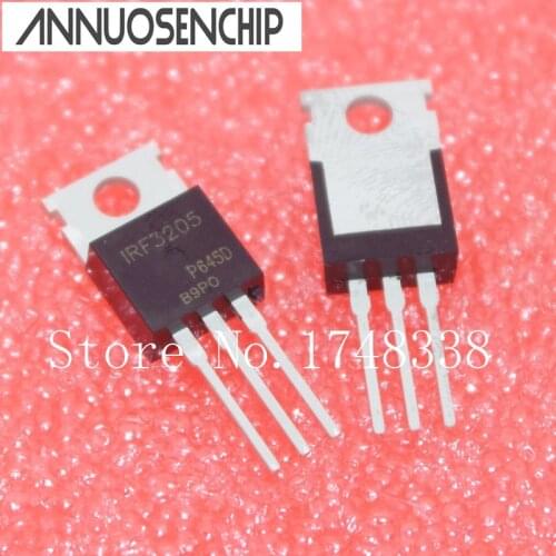 50PCS IRF3205 IRF3205 Power MOSFET 55V 110A TO-220 NEW