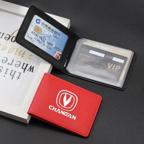 Car Driver License Bank Credit Card Papers Storage Bag Wallet For Changan CS75 CS35 CS15 CS95 RAETON CX70 CS55 EADO CX20 CS15EV
