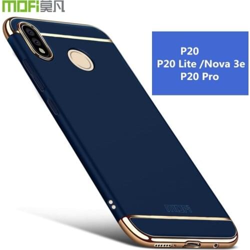 SFor Huawei P20 Lite Nova 3E Case Original MOFi 3 in 1 Hard PC Back Cover Case For Huawei P20 P20 Pro P20 Plus Phone Cases