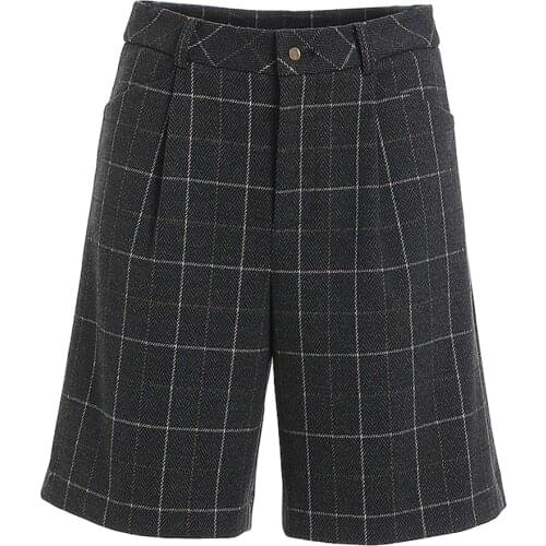 Gowani Women's Plaid Trousers