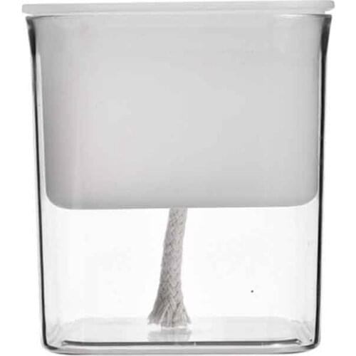 Lazy Hydroponic Potted Indoor Decoration Desktop Transparent Automatic Water-Absorbing Plants Water-Free Flower Pot