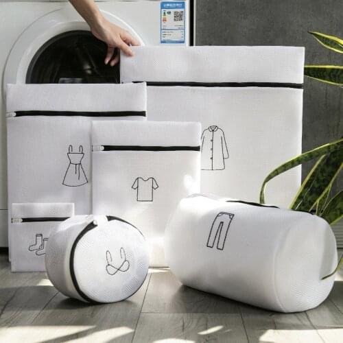 Washing Bags for Bra Underwear Laundry Bag Foldable Net Clothes Wash Organizer High Quality Mesh Laundry Bag for Washing Machine