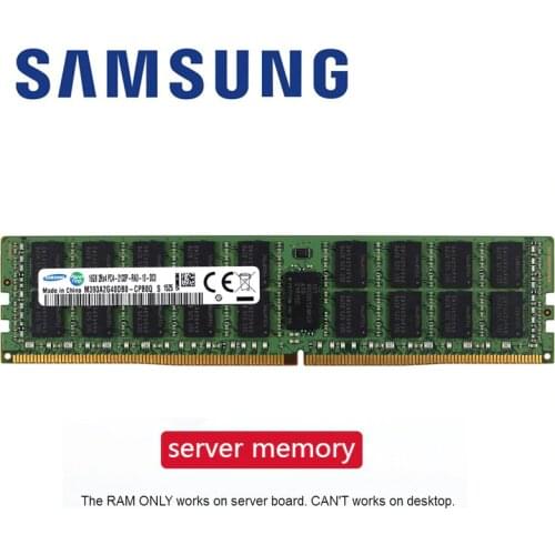 Samsung ddr4 ram 8gb 4GB 16GB PC4 2133MHz or 2400MHz 2666MHZ 2400T or 2133P 2666V ECC REG Server Memory 4G 16g 8g ddr4