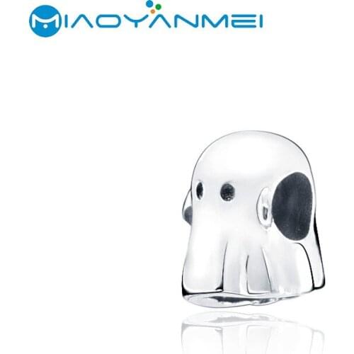 Fit Original Pandora Bracelets 925 Sterling Silver Beads The Ghost Charm DIY Women Fashion Jewelry Gift