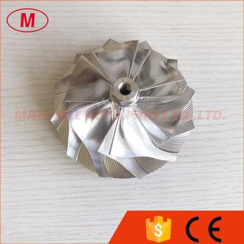 PTE4202R 6+6 blades 95.00/117.57mm Turbo aluminum 2618/milling/billet compressor wheel for racing