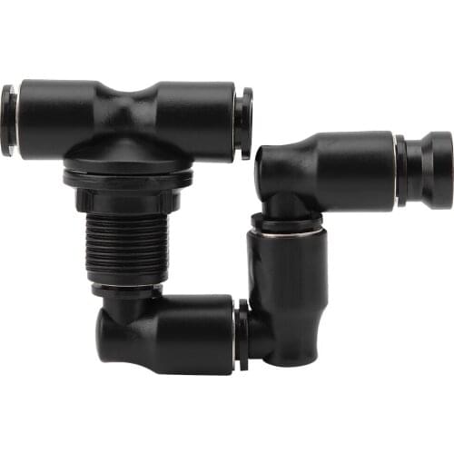 Reptiles Fogger Mist Sprinkler Adjustable for Rainforest Tanks Pet Cooling System Black New