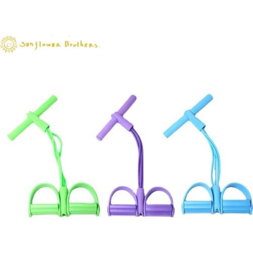 Foot Puller Household Thin Waist Thin Stomach Thin Arm Foot Pull Rope Sit-up Assist Fitness Gym Equipment Resistance Bands