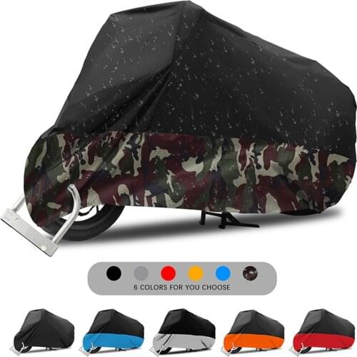 Motorcycle Cover Universal Outdoor Uv Protector Tent For Scooter Cover Moto Bike Garage Dustproof Case Prevent Rain Snow M-XXL
