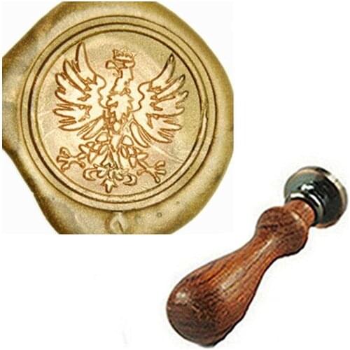 Heraldic Crowned Phoenix Wax Seal Stamp Gift Packing Greeting Card Love Letter Party Invitation