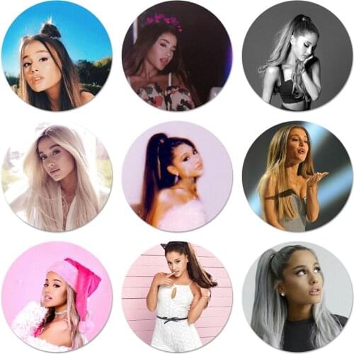 58mm Cat Ar Ariana Grande Icons Pins Badge Decoration Brooches Metal Badges For Backpack Decoration