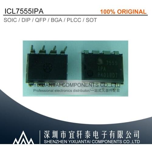 50pcs/lot 100pcs/lot 500pcs/lot Free shipping 100% original ICL7555IPA 7555IPA 7555 DIP8