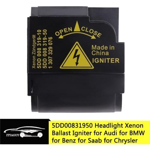 5DD00831950 5DD00831910 D2S Xenon Headlight Control Ballast For Audi For BMW For Mercedes-Benz For Saab For Chrysler For Jaguar