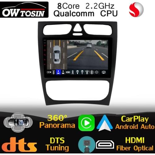 9" IPS Qualcomm CPU Android For Mercedes Benz C G Class CLK W203 S203 W463 Car GPS Radio Optical HDMI DTS HIFI DSP 4G LTE WiFi