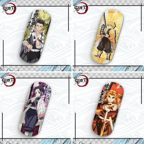 Animation demon killer Cosplay glasses case student cartoon Pu glasses storage case adult children myopia glasses case