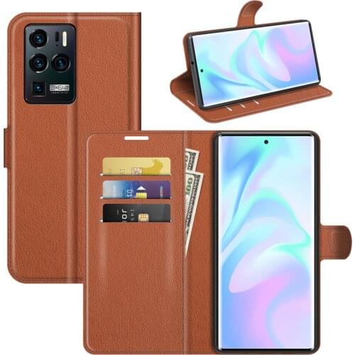 For ZTE Axon 30 Pro 30 Ultra Case Cover Wallet Leather Flip Leather Phone Case For ZTE Axon 30 Pro High Quality Stand Cover