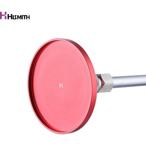 Hismith 3.5" Suction Cup Adapter for Premium Sex Machine with KlicLok System Connector Aluminium Alloy Material Red Suction Cup