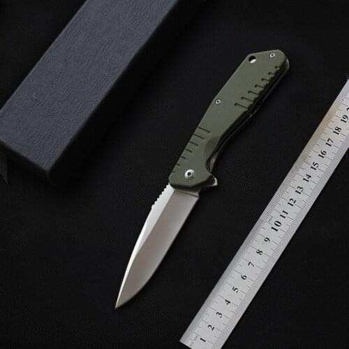 MIKER pocket knife folding blade D2 G10 Handle outdoor camping hunting knife tactical gear Survival knives kitchen EDC tool gift