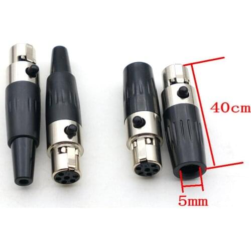Mini 6PIN MINI XLR IN-LINE Female Jack adapter