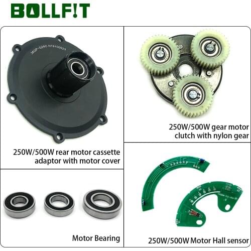 Hub Motor Accessories Aftermarket Motor Gasket Rubber Cap Electric Bike Installation Part Hall Sensor for Ebike Conversion Kit