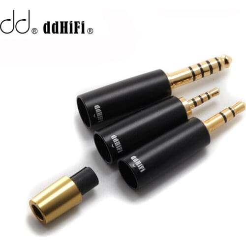 DDHIFI BM4P Headphone Cable Replacement Adapters Set BM25 BM35 BM44 Plugs with Aluminum Alloy Shell