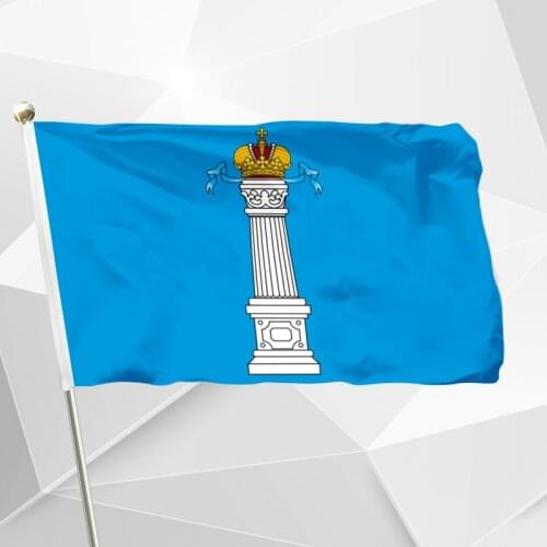 Russia Ulyanov Oblast Flag 150X90cm (3x5FT) 120g 100D Polyester Double Stitched High Quality Banner Free Shipping