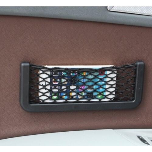 Car Trunk Storage Bag Mesh Net Organizer Accessories For A4 B5 B6 B8 A3 A5 A6 Q5 Q7 BMW E30 E34 E36 E39 E46 E90 E60 F10 F30