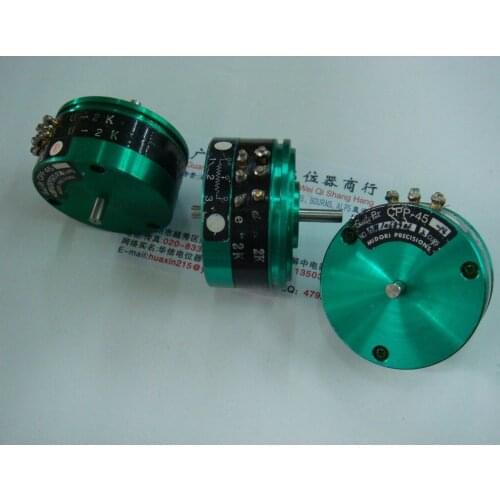 [VK] Used MIDORI CPP-45-14 double double-shaft 2K conductive plastic potentiometer imported potentiometer 4MM switch