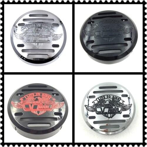Aftermarket free shipping motorcycle parts Horn Cover for Kawasaki Vulcan 800 Yamaha V-Star 650 1100 Classic Silverado CHROMED