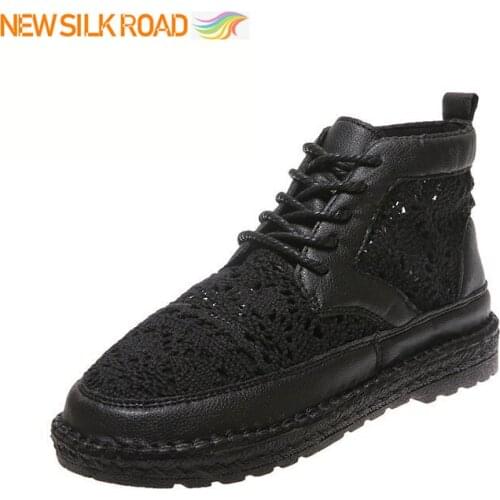 2021 Brand New Vogue Forest Bohemian Style Women Boots Knitting Hemp Rope Breathable Flat Sandals Air Mesh Hollow Ladies Shoes