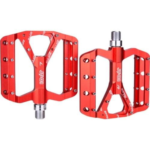 ZTTO MTB CNC Aluminum Alloy 10 pins pedal Bearings Pedal Bike flat Pedal Road Gravel bike lightweight for XC AM JT03