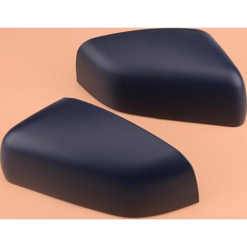 1Pair LR019962 ABS Car Front Side Wing Mirror Cover Cap LR019961 Fit for Land Rover Range Rover Sport LR2 LR4 2010 2011 2012