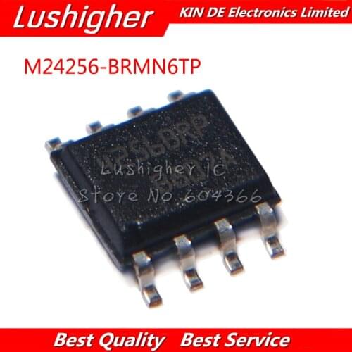 10pcs M24256-BRMN6TP 4256BRP 24256 SOP-8 SMD