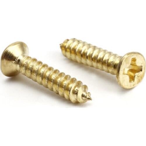20PCS M3*8mm10mm12mm16mm20mm25mm Flat head screw Carpenters screw Furniture wooden box hardware accessories