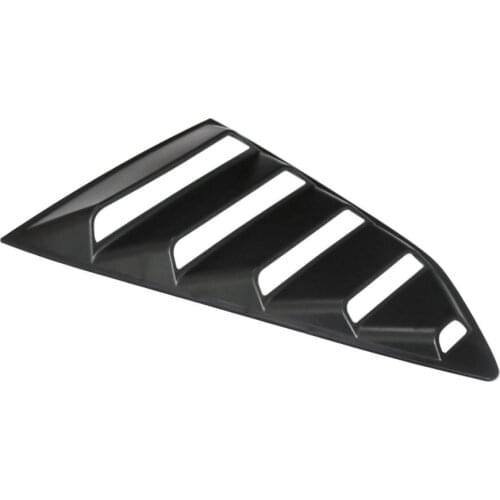 2x Window Louvers Cover Scoop Vent Sun Shade Fits for Camaro, Side Window Louver Cover Sun Shade