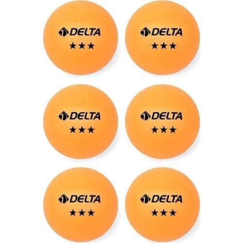 3 star Orange Table Tennis Pinpontopu 6 Pcs Ept583