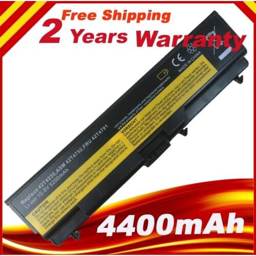 NEW Notebook Lithium Battery for LENOVO ThinkPad T410 T410i T420 T510 T510i T520 T520i 42T4733