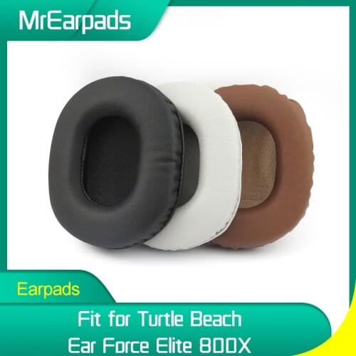 MrEarpads Earpads For Turtle Beach Ear Force Elite 800X Headphone Headband Rpalcement Ear Pads Earcushions