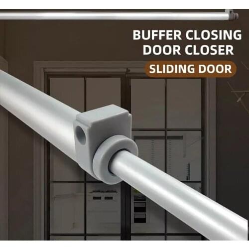 Automatic Door Closers For Sliding Doors,Balcony Kitchen Sliding Door,Buffer Closing Device,Suitable For Door Width 750-1300mm