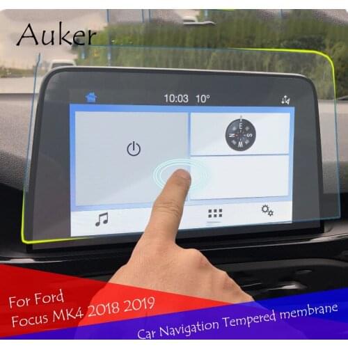 Car Navigation Tempered Glass Screen Protector Steel Portective Film For Ford Focus Focus4 MK4 2018 2019