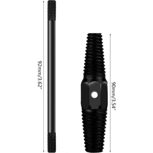 4" 6" Double-head Tap Faucet Valve Screw Extractor Set Damaged Broken Wire Water Pipe Bolt Remover Multipurpose Household