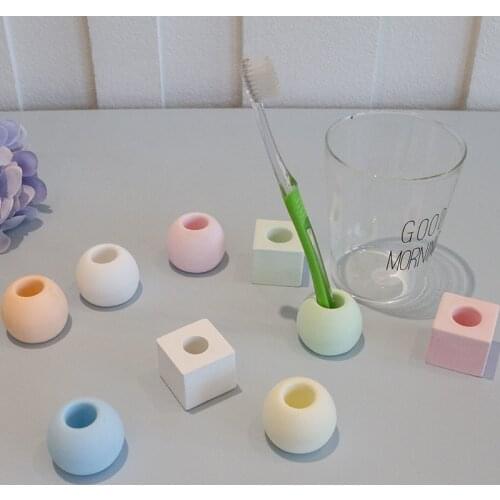 Creative Fashion Dry Moisture Absorption Portable Toothbrush Holder For Travel Bathroom Accessories